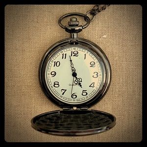 “Pocket Watch” Necklace